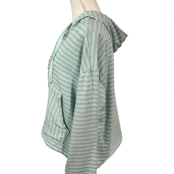 Columbia XL Striped Pullover Hoodie Soft zip up GUC - Picture 4 of 10